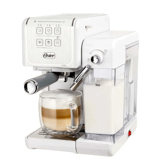 Cafetera Expresso Oster Primalatte Touch Bvstem6801w Blanca