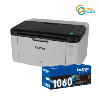 Impresora Láser BROTHER HL-1200 + Toner Original BROTHER TN1060