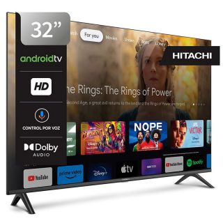 Smart TV LED 32" Hitachi CDH-LE32SMART23 Android HD