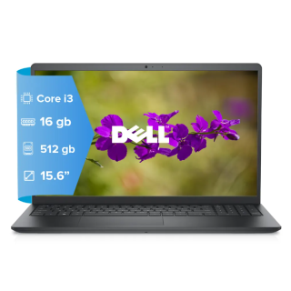 Notebook Dell 15.6 Core i3 1215u 16gb Ssd 512gb