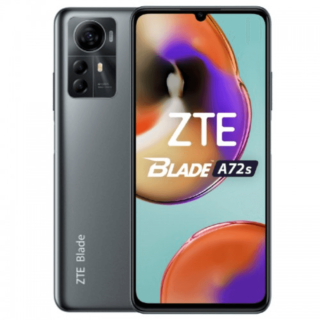 Celular ZTE Blade A72s 128/4 GB Gris Oscuro