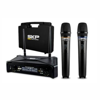 MICROFONOS INALAMBRICOS SKP Pro Audio UHF-300D