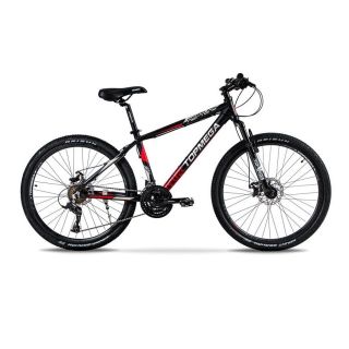 Bicicleta Mountain Bike Topmega Neptune S R29 21V - Negro y Rojo