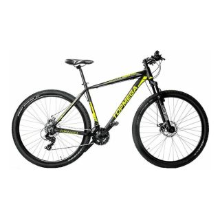 Bicicleta Mountain Bike Topmega Sunshine S R29 21V - Negro y Amarillo